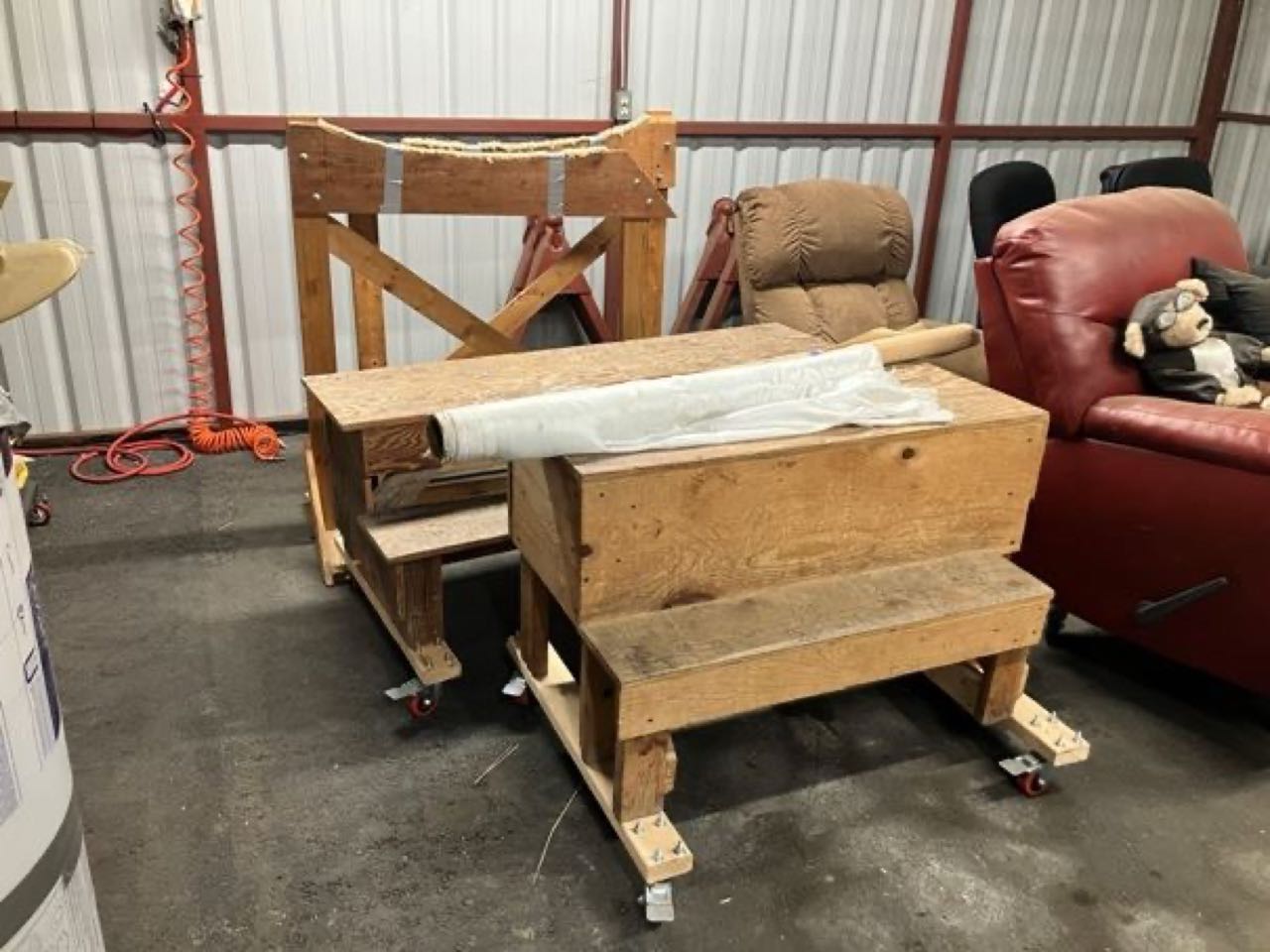 Wing framework of a Starduster homebuilt project